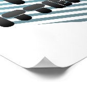 Jitterbug-Fan Poster (Ecke)