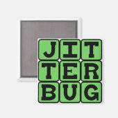 Jitterbug Magnet (Vorderseite/Rückseite)