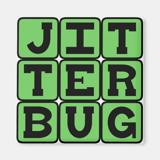 Jitterbug Magnet (Vorne)