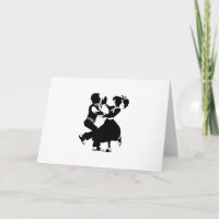 Jitterbug Silhouette