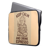 Jittery Buddha Bag Laptopschutzhülle (Vorderseite Links)