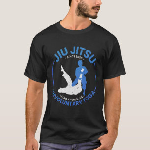 Jiu Jitsu 柔 Sport 1882 Unfreiwillige Yoga Männer F T-Shirt