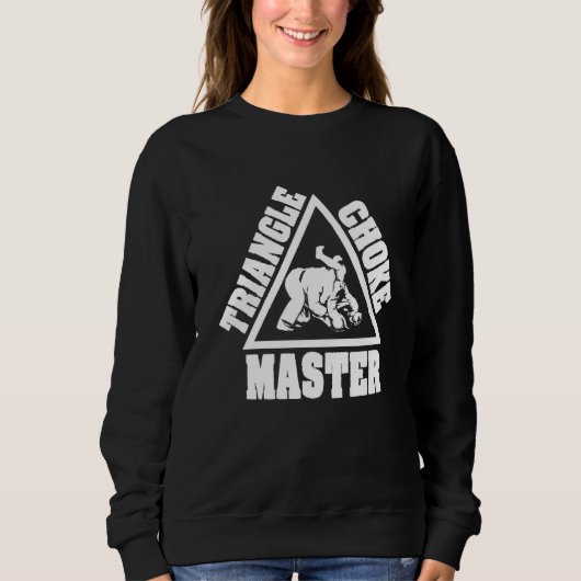 Jiu Jitsu Apparel Triangle Choke Master Submission Sweatshirt (Vorderseite)