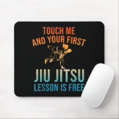 Jiu Jitsu Art For Men Women Brazilian Jujitsu Bjj Mousepad (Mit Mouse)