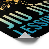 Jiu Jitsu Art For Men Women Brazilian Jujitsu Bjj  Poster (Ecke)