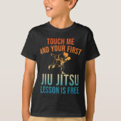 Jiu Jitsu Art For Men Women Brazilian Jujitsu Bjj T-Shirt (Vorderseite)