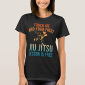 Jiu Jitsu Art For Men Women Brazilian Jujitsu Bjj T-Shirt (Vorderseite)