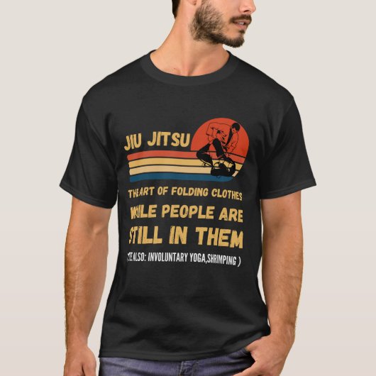 Jiu Jitsu Art of Faltenkleidung BJJ MIXED MARTIAL T-Shirt (Vorderseite)