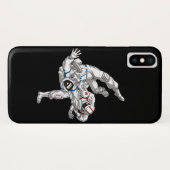 Jiu-Jitsu-Astronauten Case-Mate iPhone Hülle (Rückseite (Horizontal))