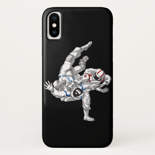 Jiu-Jitsu-Astronauten Case-Mate iPhone Hülle (Rückseite)