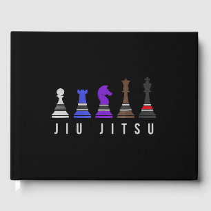 jiu jitsu Ausbildung Schach, Geschenk bjj mit Text Gästebuch