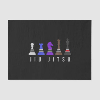 jiu jitsu Ausbildung Schach, Geschenk bjj mit Text Seidenpapier