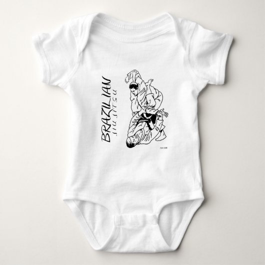 Jiu Jitsu Baby Strampler (Vorderseite)