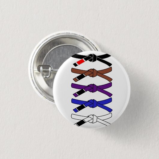 Jiu Jitsu Belts Button (Vorne & Hinten)