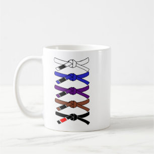 Jiu Jitsu Belts Kaffeetasse