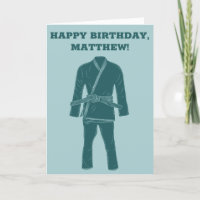 Jiu Jitsu BJJ Gi Personalisiert Geburtstag