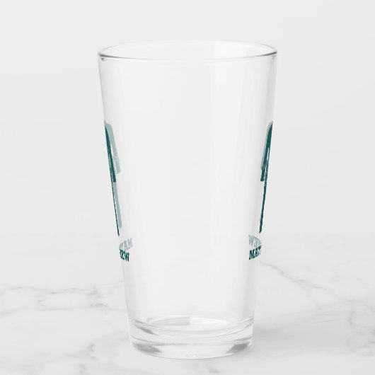 Jiu Jitsu BJJ Gi Uniform Personalisiert Glas (Links)