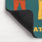 Jiu Jitsu BJJ Gi Uniform Personalisiert Mousepad (Ecke)