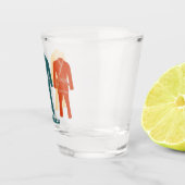 Jiu Jitsu BJJ Gi Uniform Personalisiert Schnapsglas (Rechts)