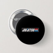 Jiu Jitsu BJJ Kampfsport Krieger Kämpfer Grafik Button (Vorne & Hinten)