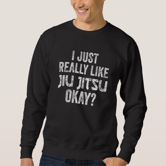 Jiu Jitsu Bjj Martial Arts Practitioner 4 Sweatshirt (Vorderseite)
