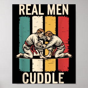 Jiu Jitsu BJJ Mixed Martial Arts MMA Kampf Poster
