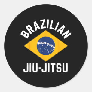 Jiu Jitsu BJJ Mixed Martial Arts MMA Kampf Runder Aufkleber