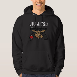 Jiu Jitsu BJJ Trägheit Jiu Jitsu schwarzer Gürtel Hoodie