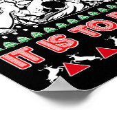 Jiu Jitsu Bjj Ugly Christmas Sweater Mma Funny Xma Poster (Ecke)