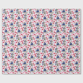 Jiu Jitsu BJJ Valentine Wrapping Paper Geschenkpapier (Flach)