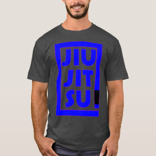 Jiu Jitsu Blue Belt Design T-Shirt