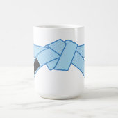 Jiu-jitsu-Bluebelt-Tasse Kaffeetasse (Mittel)