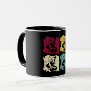Jiu Jitsu Brasilianisch Vintage Retro Tasse