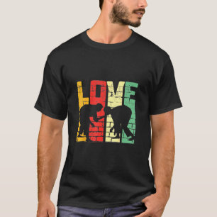 Jiu Jitsu - Coole einzigartige Liebe Jiu Jitsu Ret T-Shirt