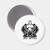 Jiu Jitsu - Der Kampf bereitet sich vor Magnet (Vorderseite/Rückseite)