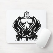 Jiu Jitsu - der Kämpfer bereitet sich vor Mousepad (Mit Mouse)