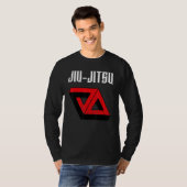 Jiu Jitsu Double Gracie Triangle Dotted Mixed Mart T-Shirt (Vorne ganz)