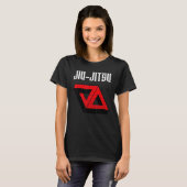 Jiu Jitsu Double Gracie Triangle Dotted Mixed Mart T-Shirt (Vorne ganz)