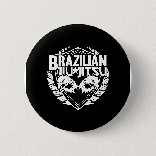 Jiu-Jitsu-Emblem Button (Vorderseite)