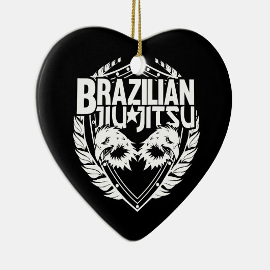 Jiu-Jitsu-Emblem Keramikornament (Rechts)