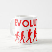 Jiu Jitsu Evolution Kaffeetasse (Vorderseite Links)