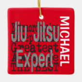 Jiu Jitsu Expert Extraordinaire CUSTOM Keramikornament (Vorderseite)