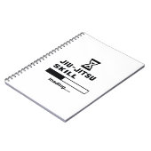 Jiu-Jitsu Fähigkeit Laden ...... Notizblock (Linke Seite)