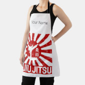 Jiu Jitsu Fighter Japanisch Vintage Kampfkunst Schürze (InSitu)