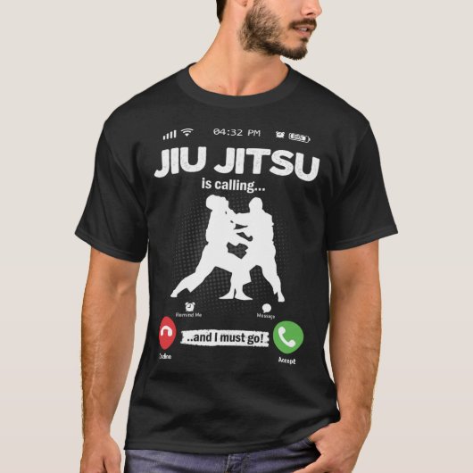 Jiu Jitsu fordert, ich muss MIXED MARTIAL ARTS käm T-Shirt (Vorderseite)