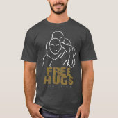 Jiu Jitsu Free Hugs Hugs Free T-Shirt (Vorderseite)