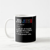 Jiu jitsu Funny definition BJJ oder MIXED MARTIAL Kaffeetasse (Links)