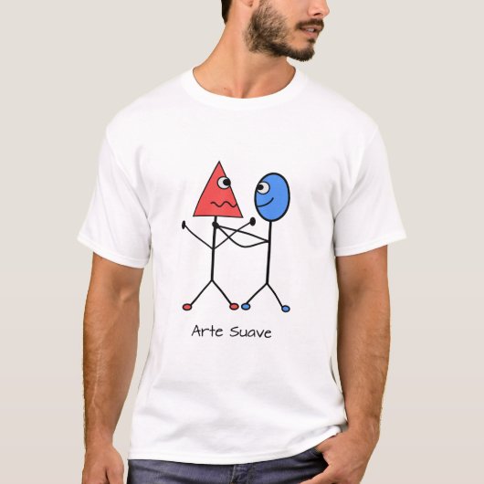 Jiu Jitsu Funny Triangle Choke T-Shirt (Vorderseite)