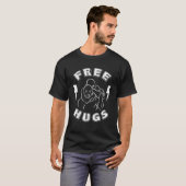 JIU JITSU FÜR BEASTS KOSTENLOSE HUGS CHOKE BJJ T-Shirt (Vorne ganz)