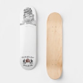 Jiu Jitsu für den Toten und den chinesischen Drach Skateboard (Vorderseite)